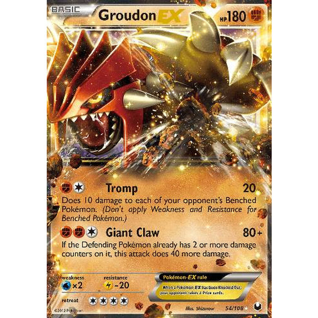 Groudon-EX (54/108) [MANAFIX-6]