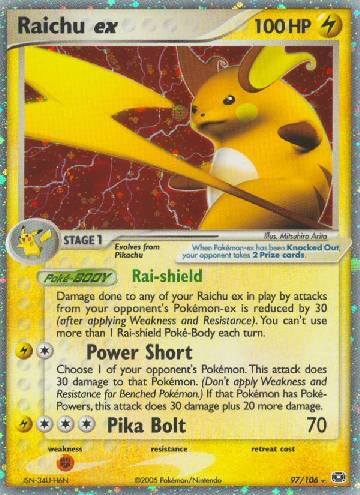 Raichu ex (97/106) [NM]