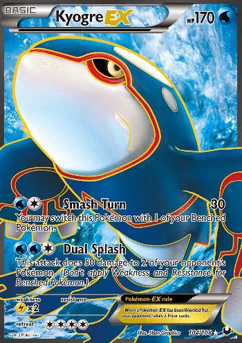 Kyogre-EX (104/108) [SP]