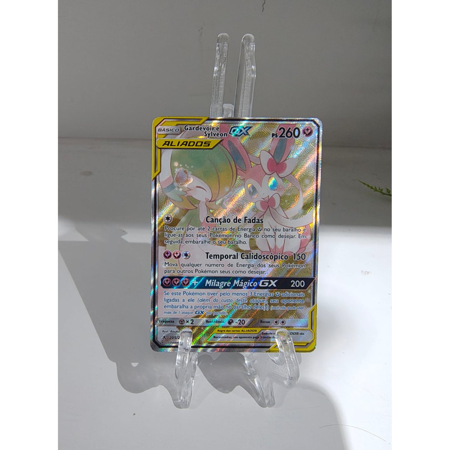 Gardevoir e Sylveon-GX (205/214) [SP]