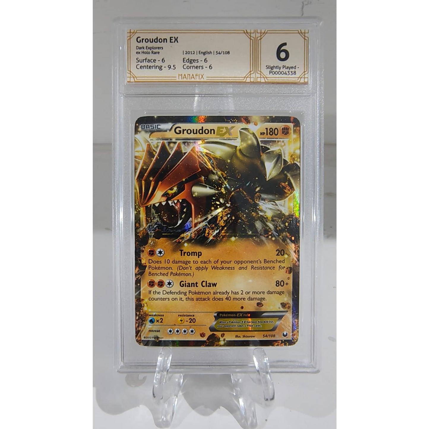 Groudon-EX (54/108) [MANAFIX-6]