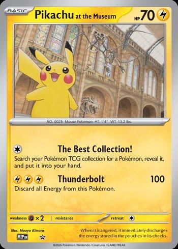Pikachu at the Museum (Oversized) [M]