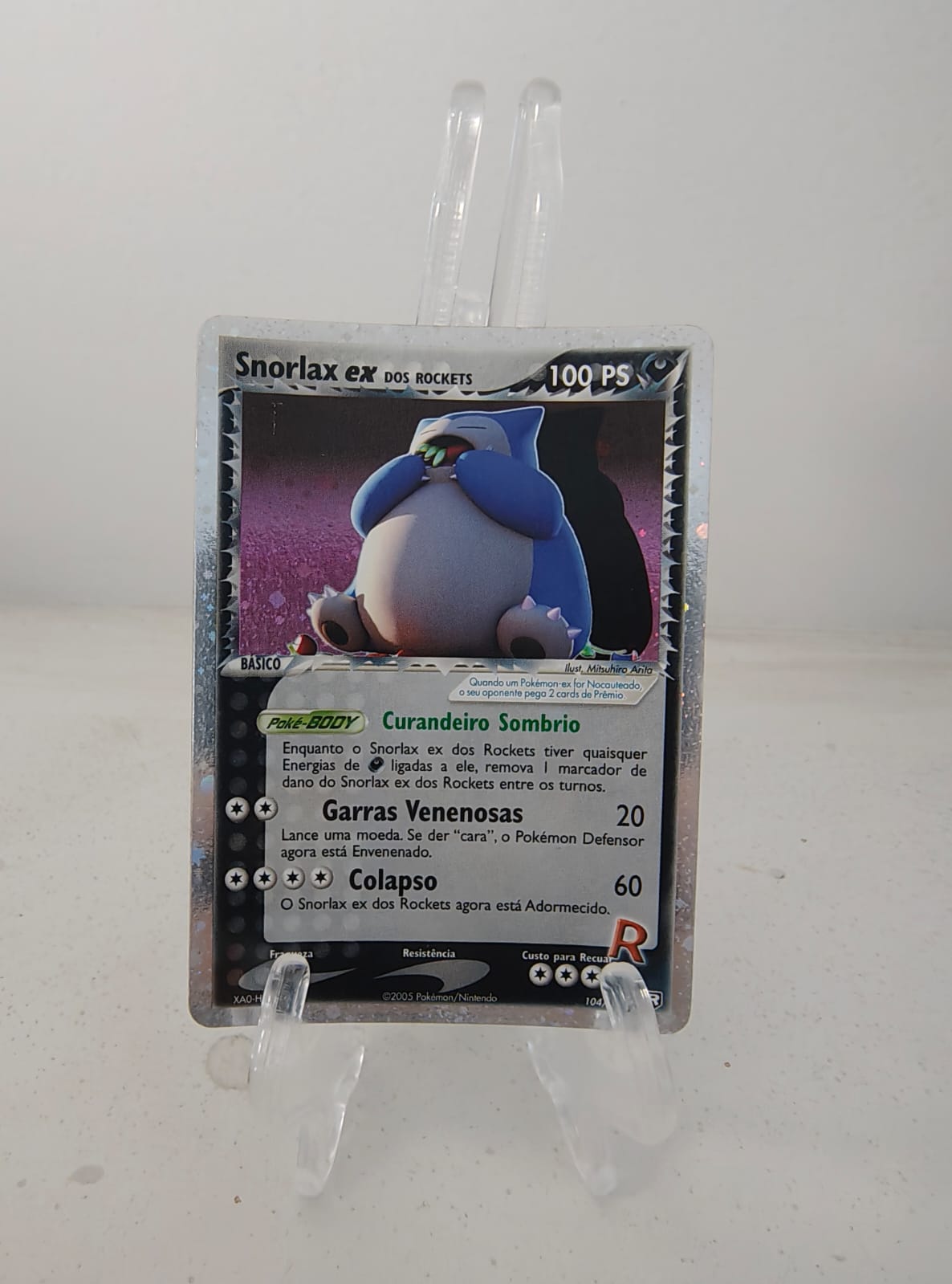 Rockets Snorlax ex (104/109) [HP]
