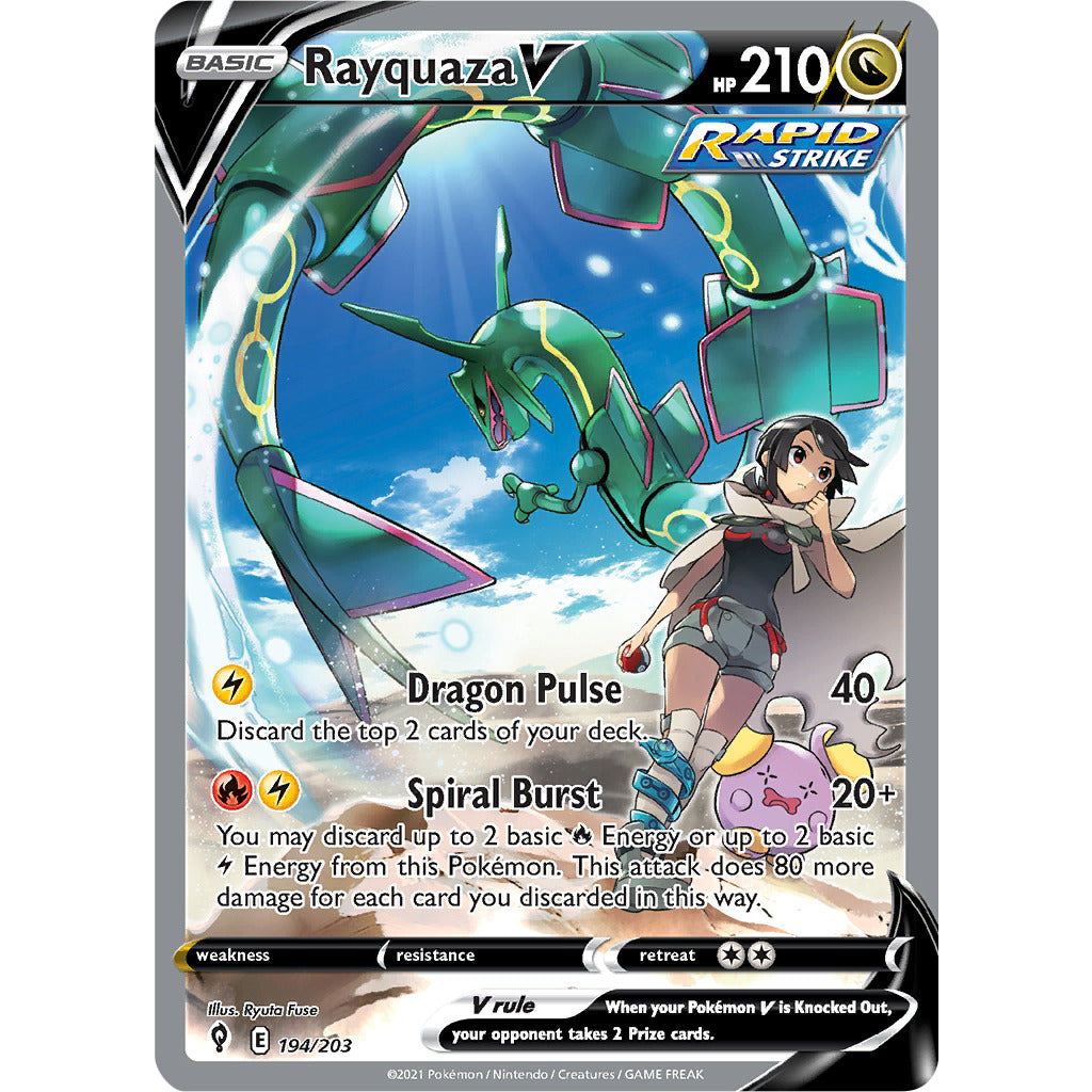 Rayquaza-V (194/203) NM