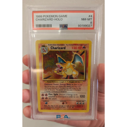 Charizard (4/102) [NM] [PSA-8]