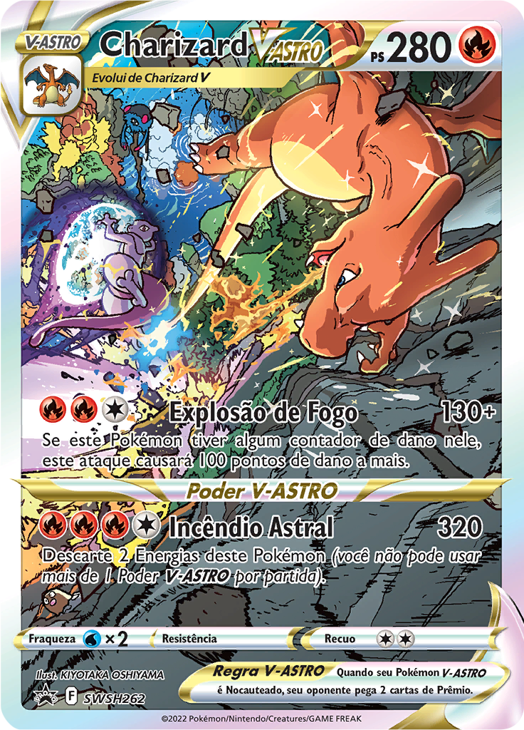 Charizard-V-ASTRO (SWSH262/71) [NM] - MENOS 15% DO MYPCARDS!!!