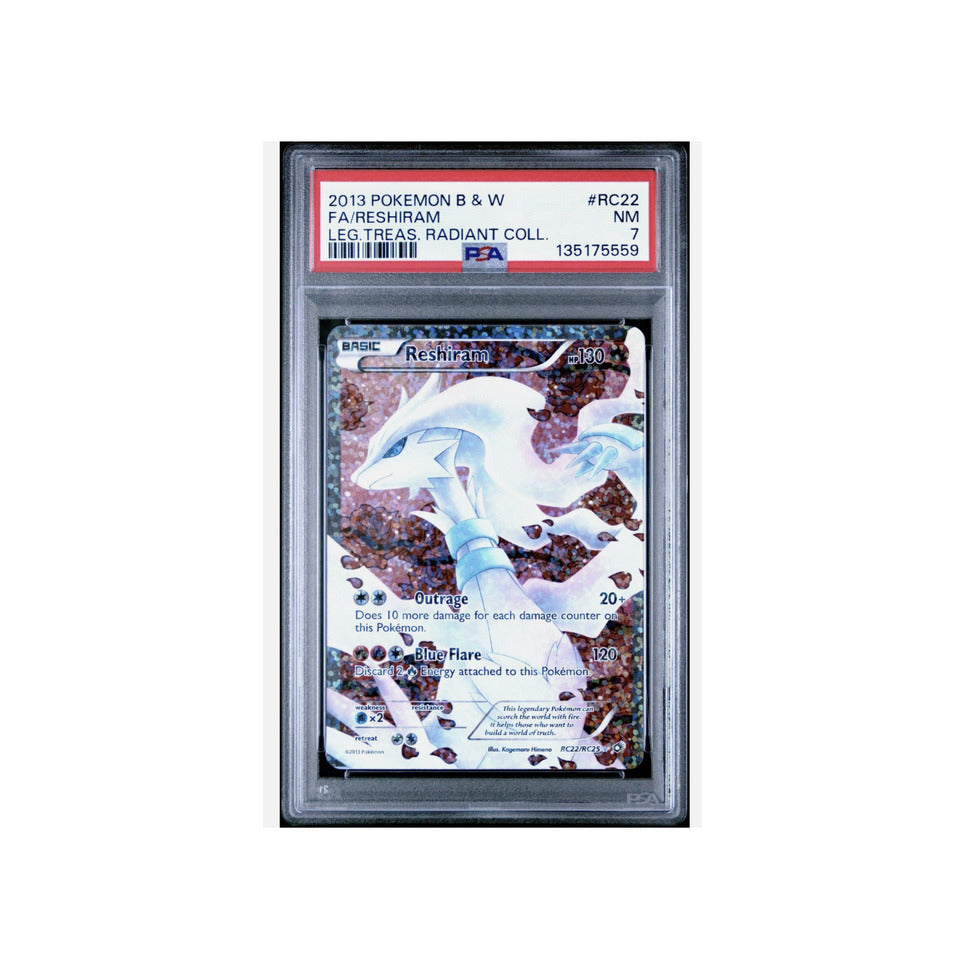 Reshiram (RC22/113) [PSA-7]