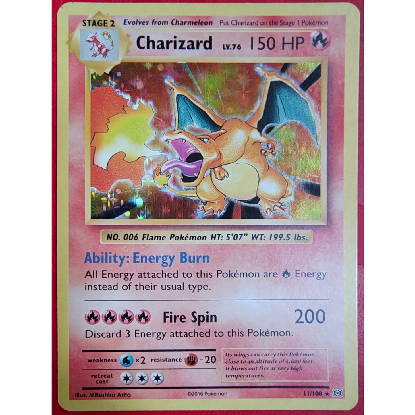 Charizard (11/108) [SP]