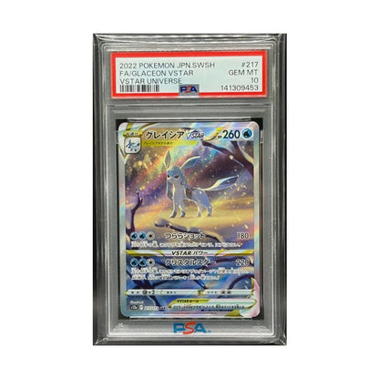 Glaceon-V-ASTRO (217/172) [NM] [PSA-8] - MENOS 20% DO EBAY!!!