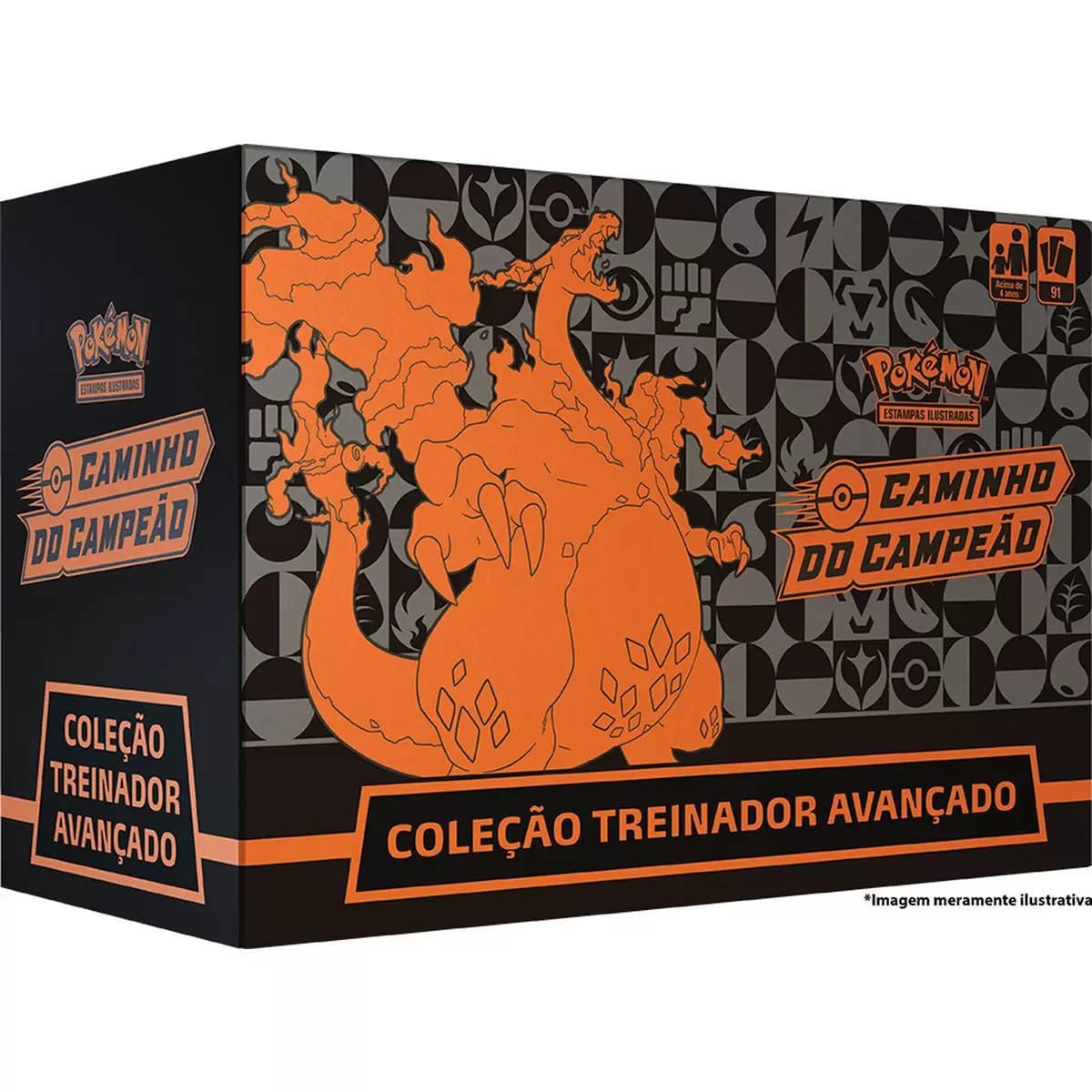 Coleção Treinador avançado - Caminho do Campeão - Charizard-V