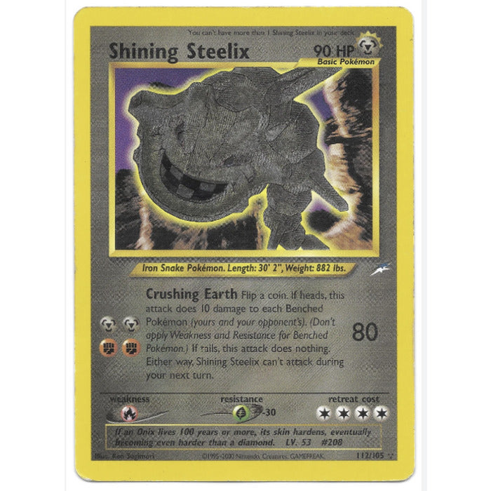 Shining Steelix (112/105) [MP]