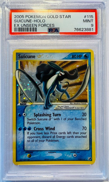 Suicune GoldStar (115/115) [PSA-9]